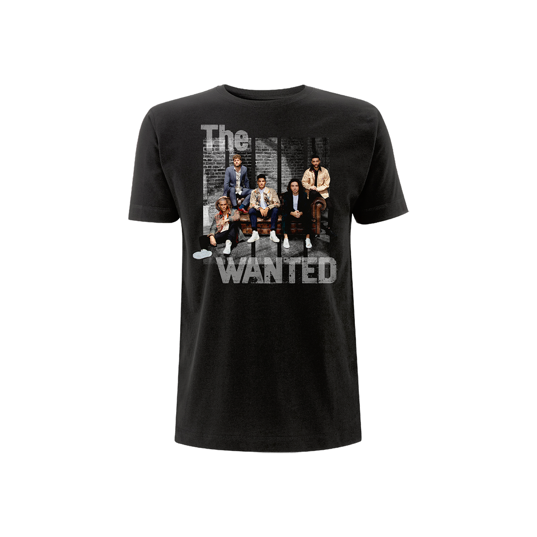The Wanted - THE MOST WANTED COVER TEE (BLACK)