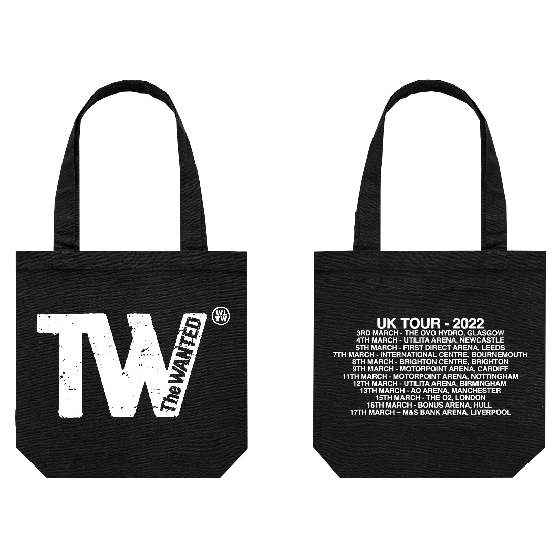 Most Wanted Black Tote The Wanted Official Store