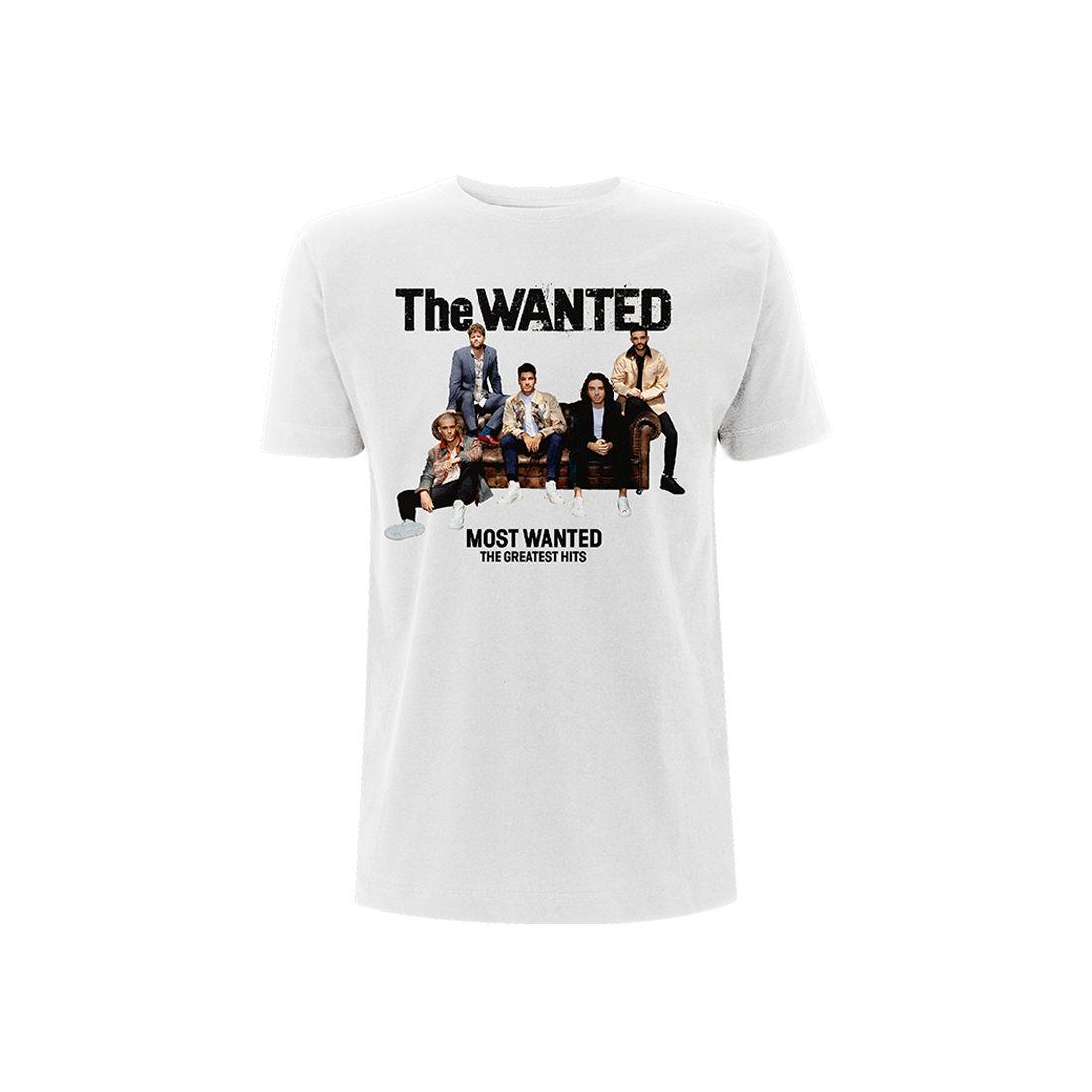The Wanted - The Most Wanted Cover Tee (White)