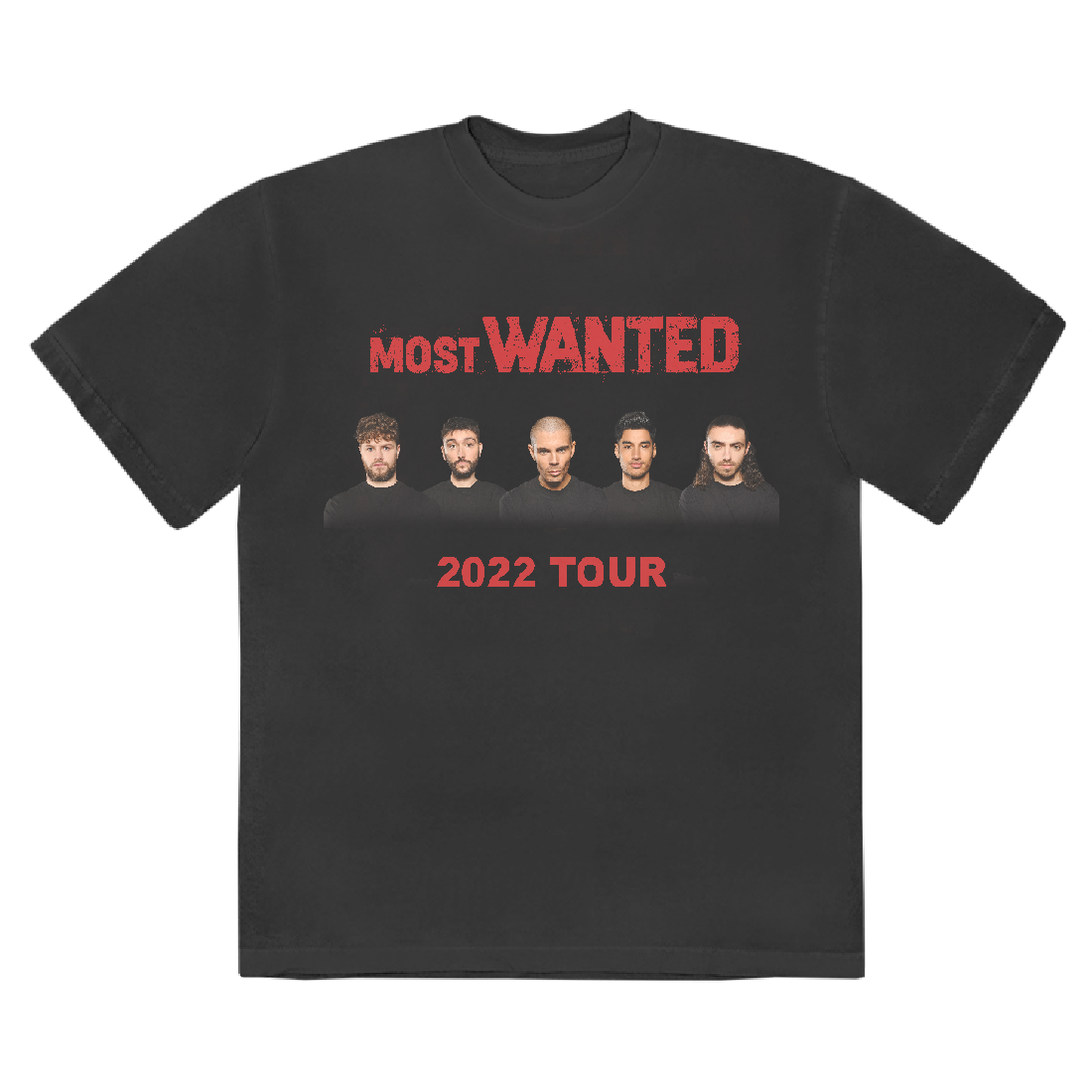 The Wanted - Most Wanted 2022 Tour T-Shirt